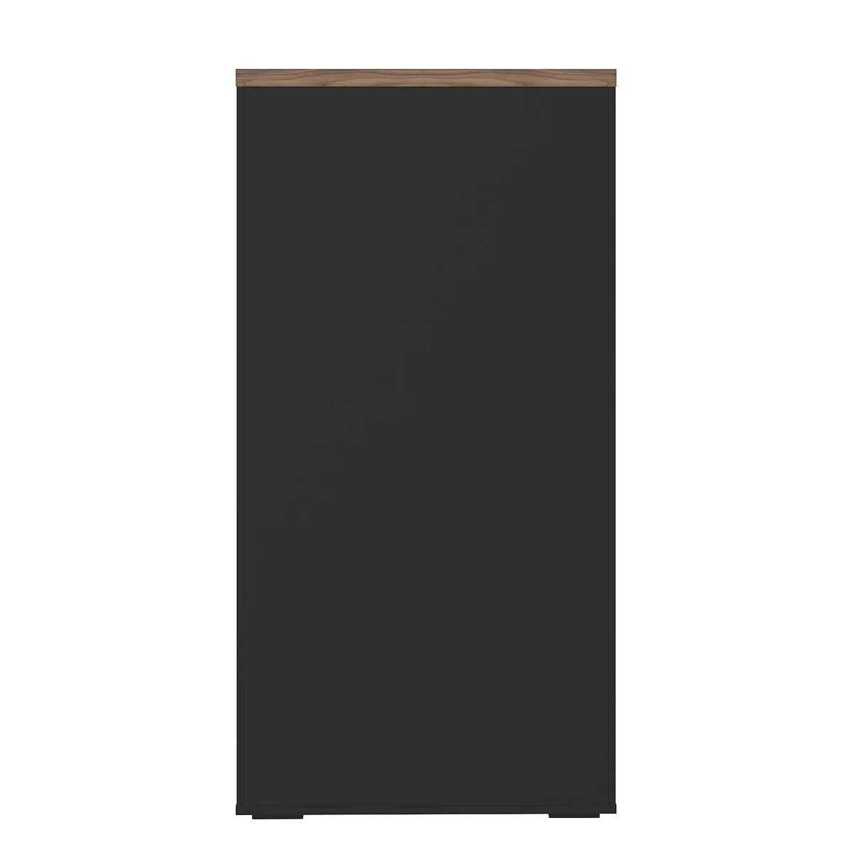 Armário 2 Portas - Y37 - Nogal/Preto
