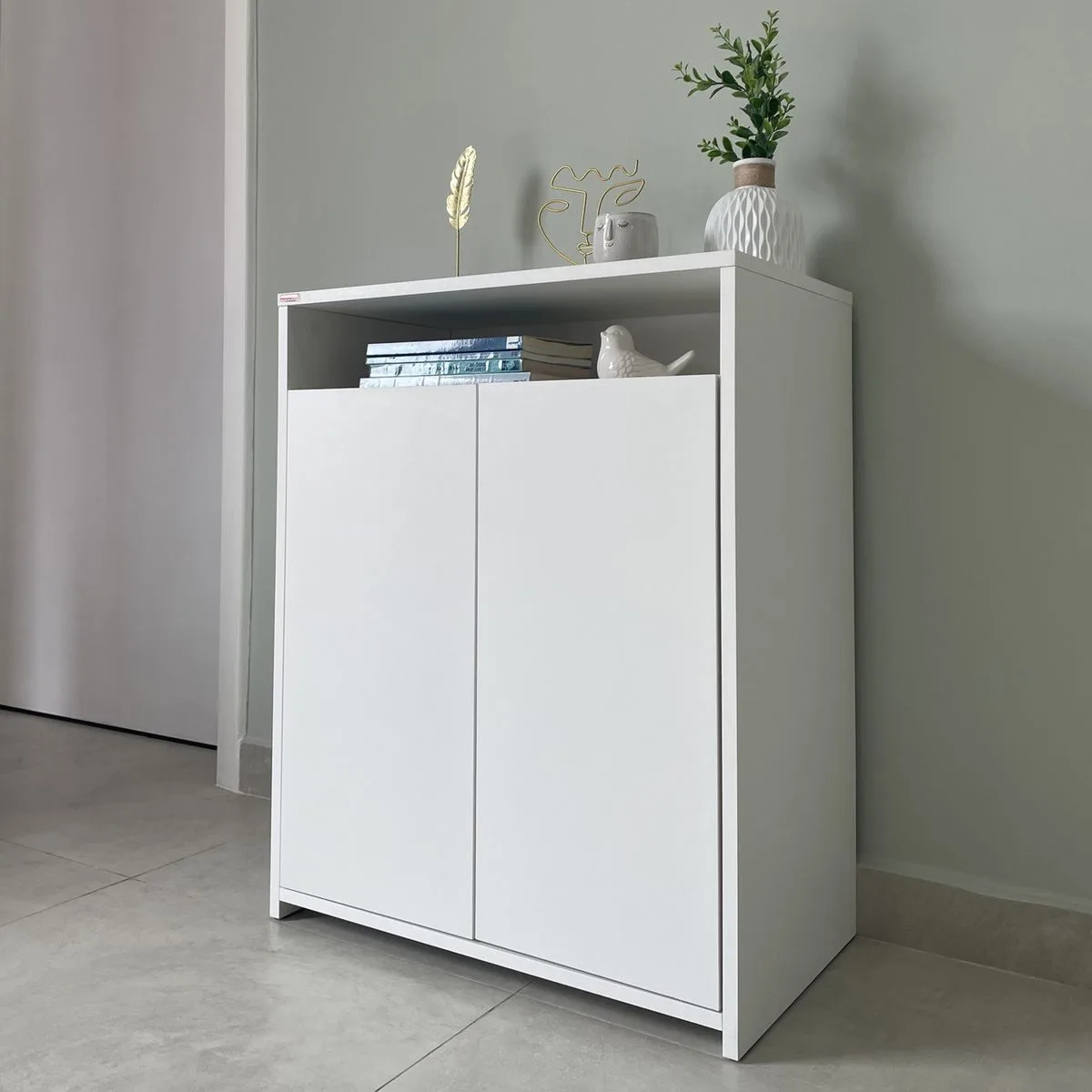 Balcão 2 Portas Cool - Branco