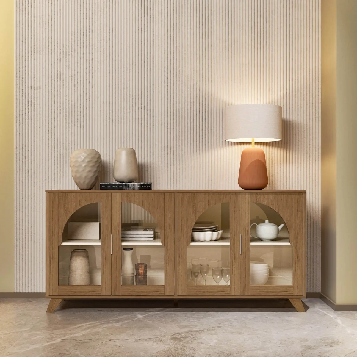 Buffet Murano - Cinamomo C / Off White