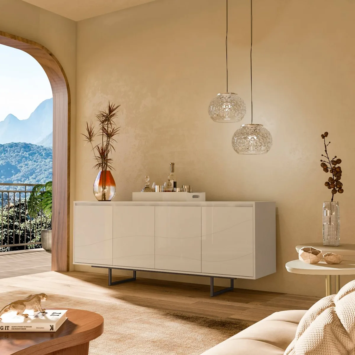 Buffet Serra Do Mar - Off White