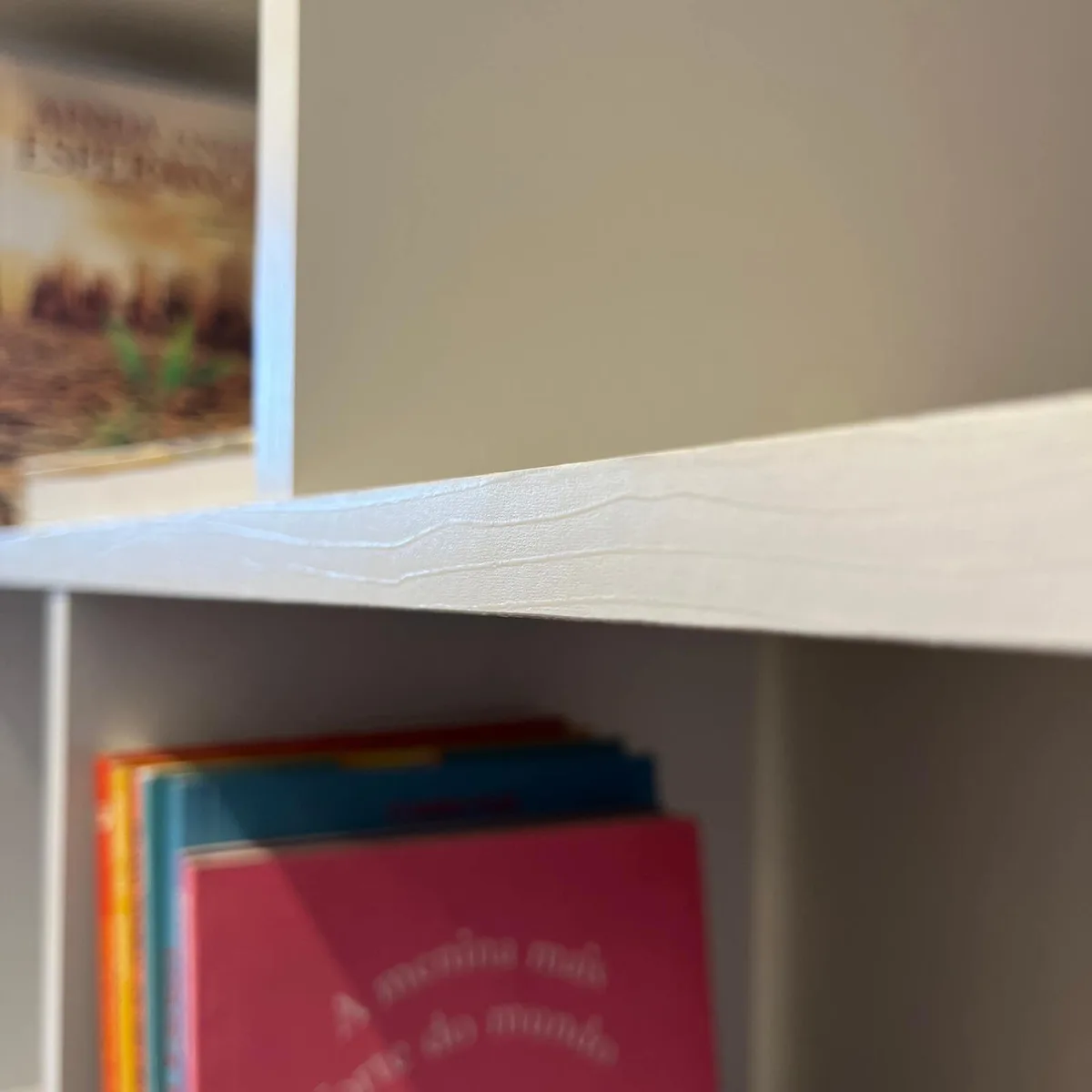 Estante Book - Branco - 2 - Móveis Curitiba | Moveirama