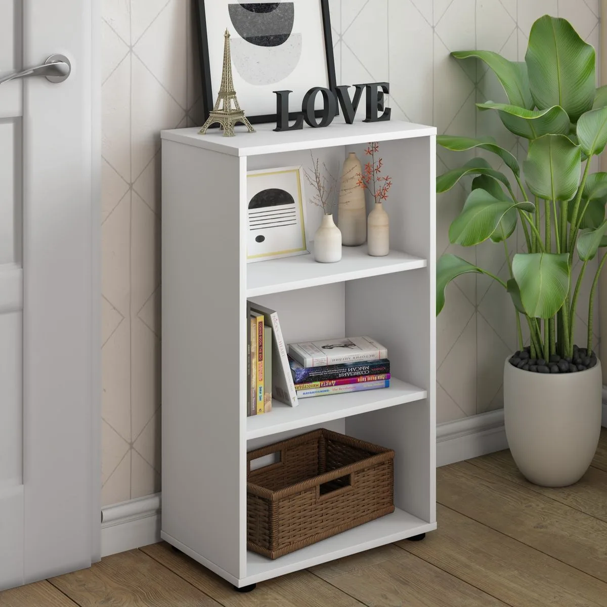 Estante Clean 450x812 - Branco