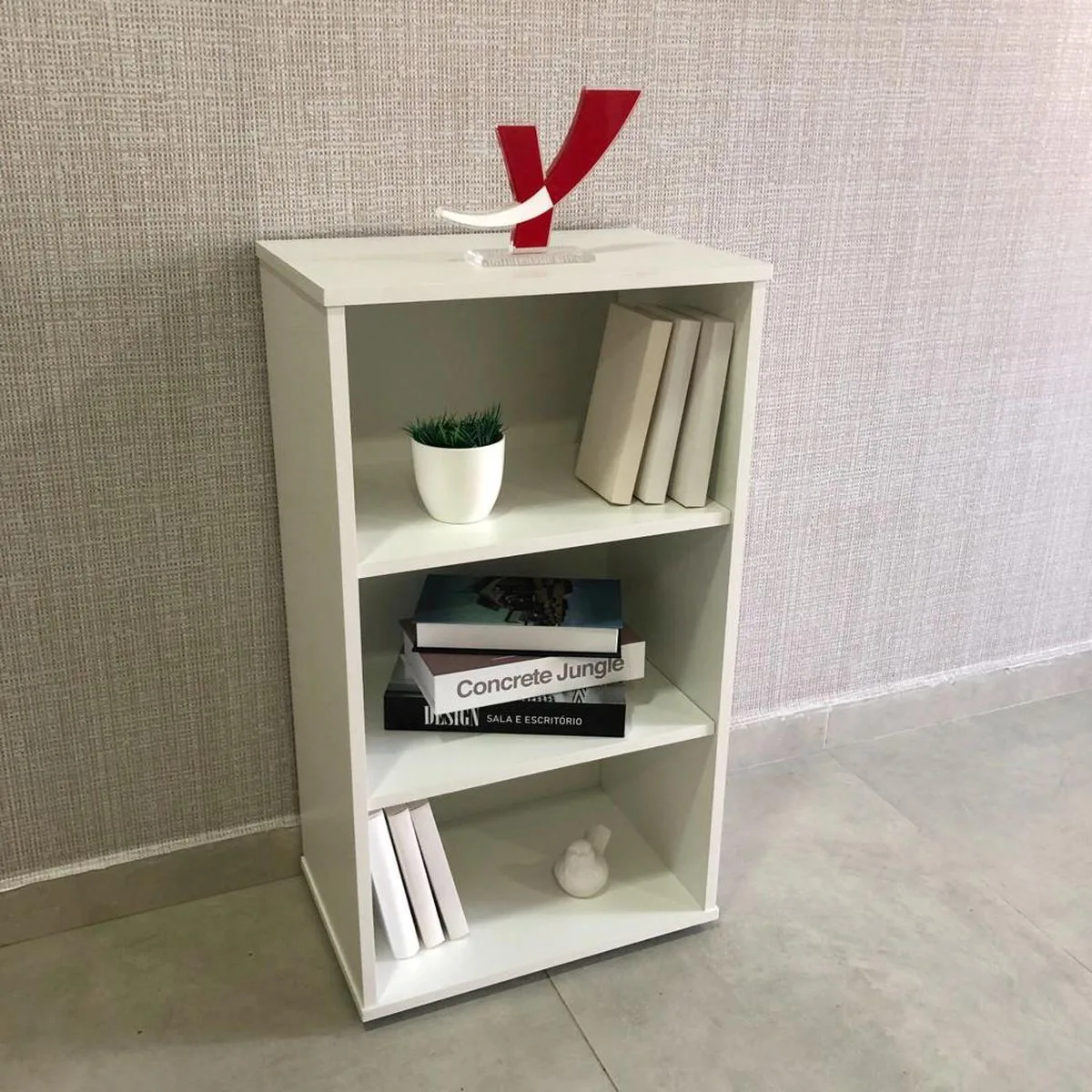 Estante Clean 450x812 - Branco
