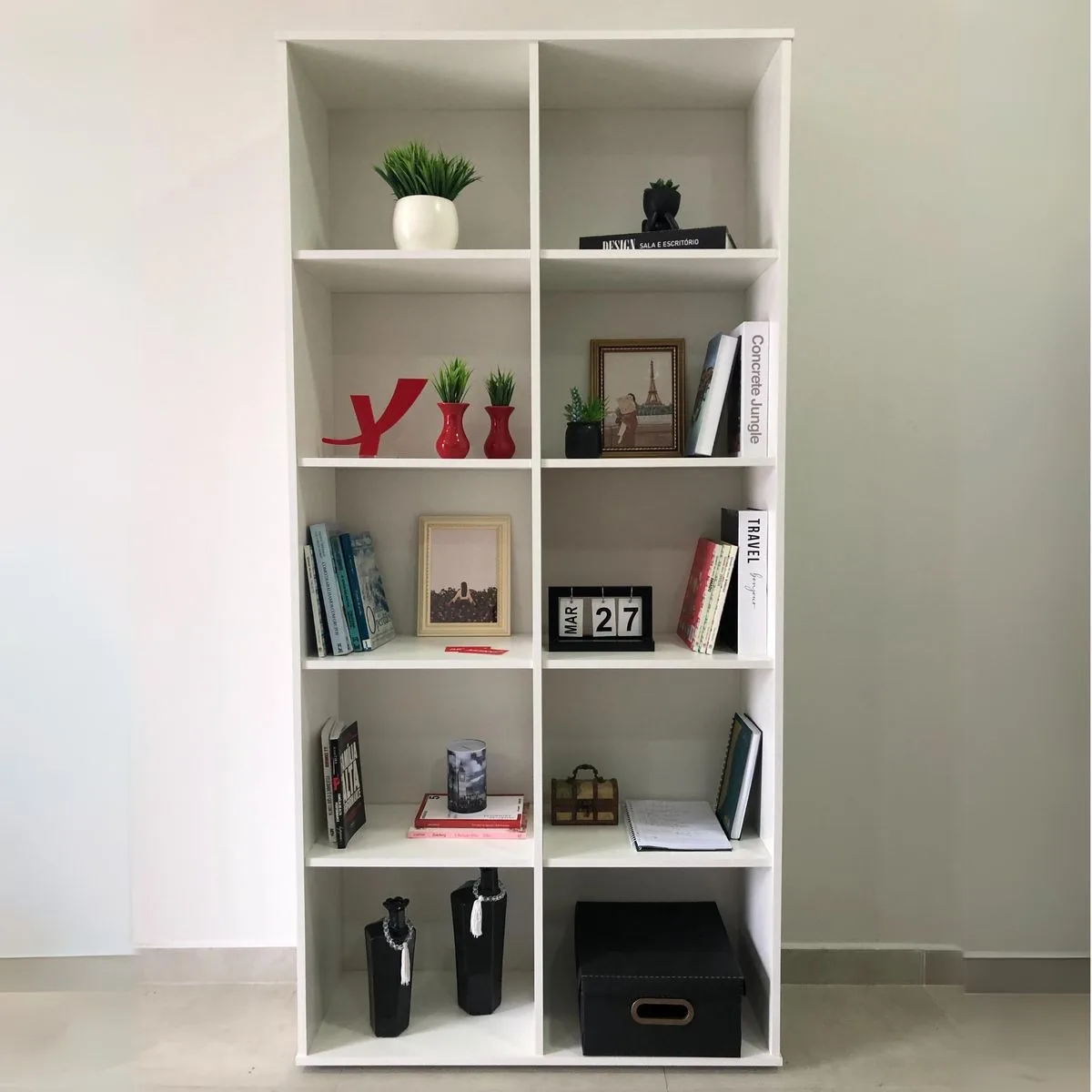 Estante Clean 900x1878 - Branco