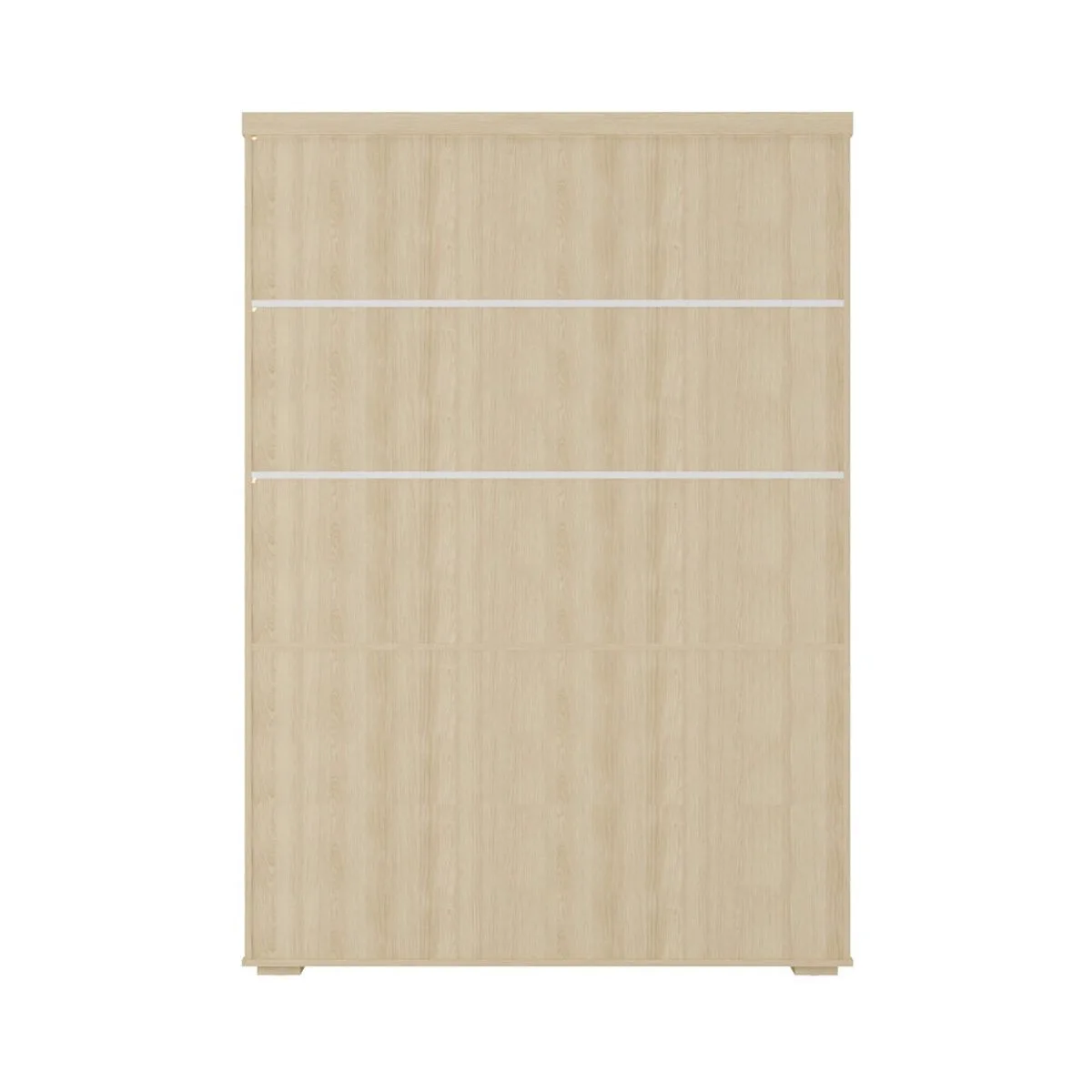 Estante com Led - Carvalho/Branco - Móveis Curitiba | Moveirama