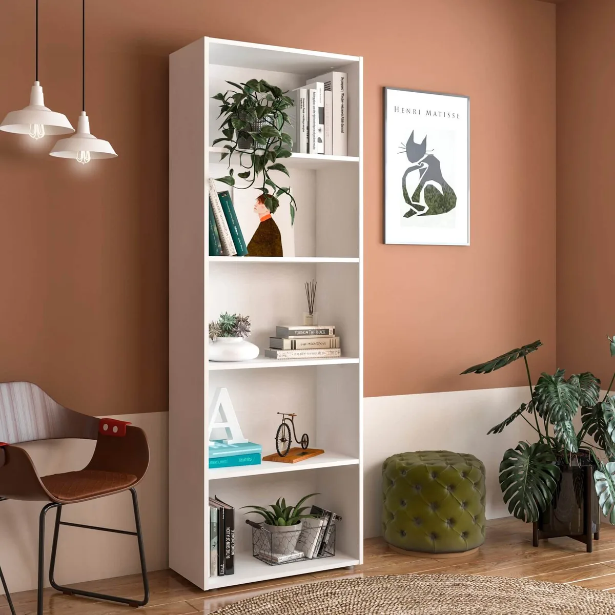 Estante Multy na cor Branco