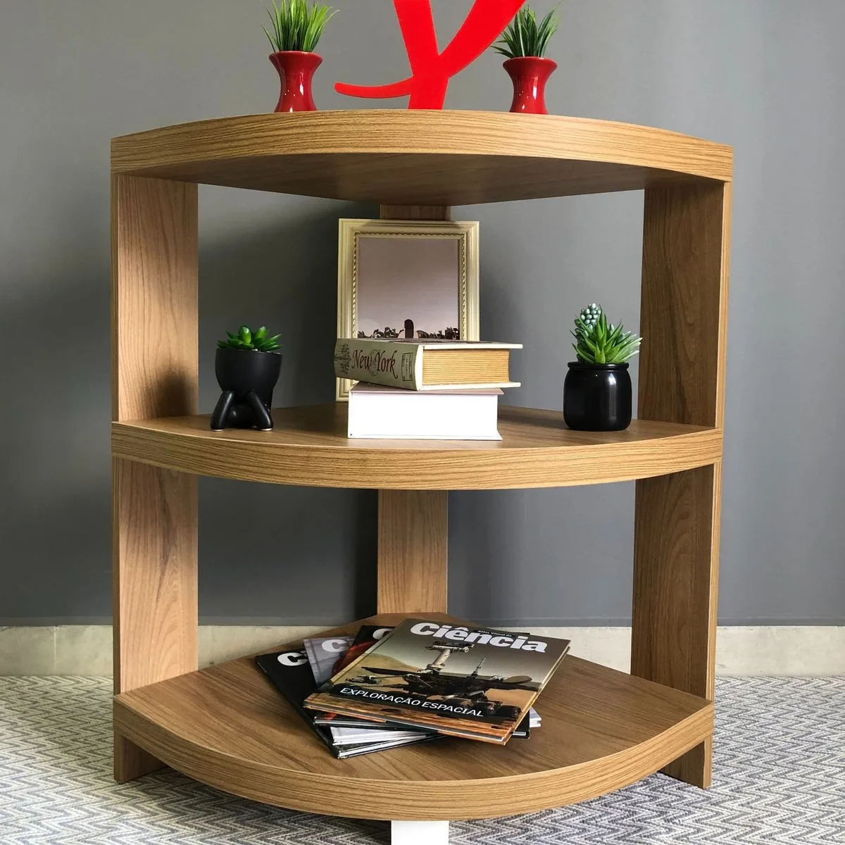 Estante Wind - Olmo
