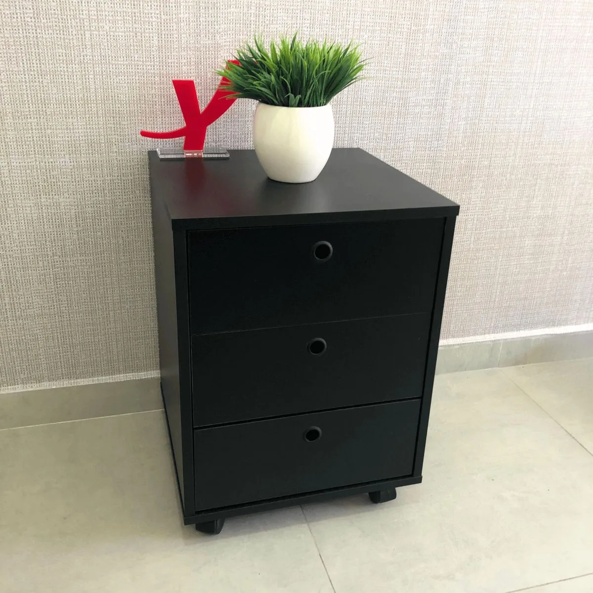 Gaveteiro New - Preto
