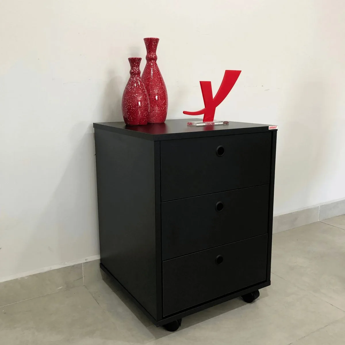 Gaveteiro New - Preto