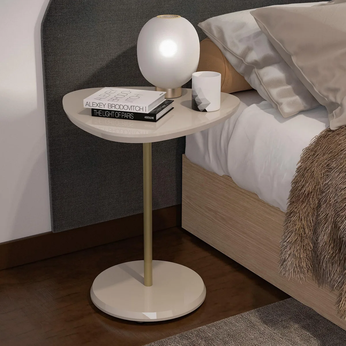 Mesa de Apoio Bel Alta - Off White