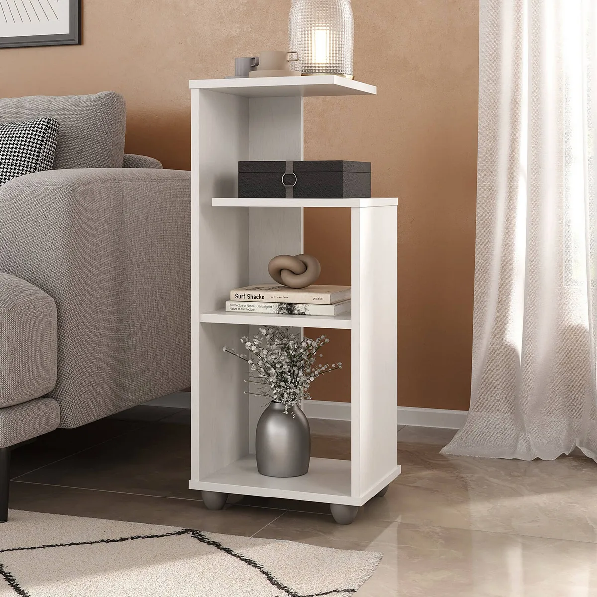 Mesa de Apoio Bis na cor Branco