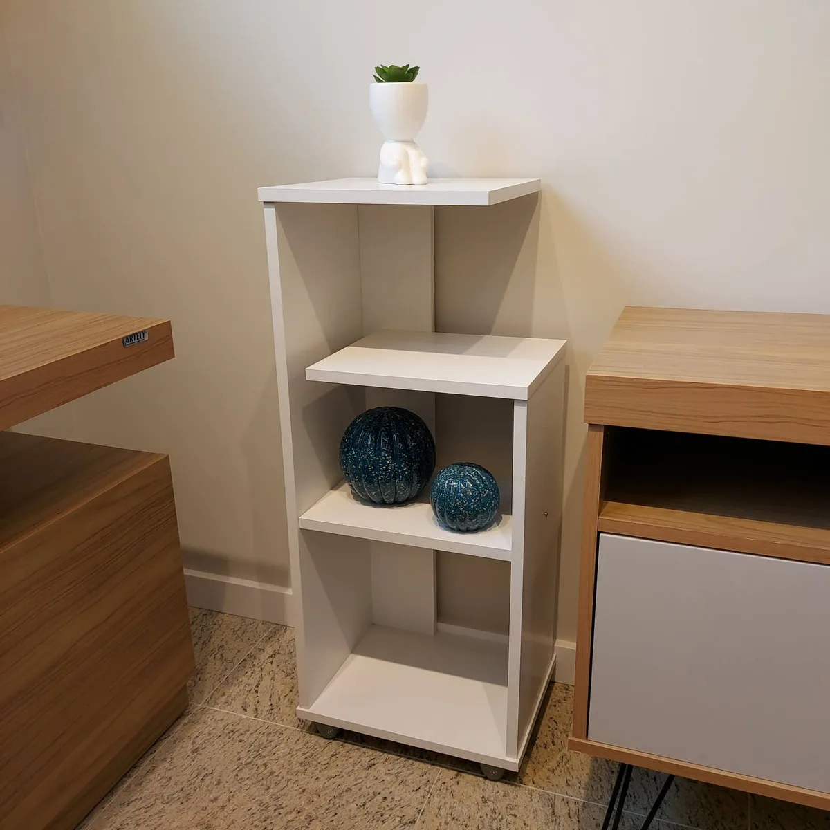Mesa de Apoio Bis - Branco - 5 - Móveis Curitiba | Moveirama