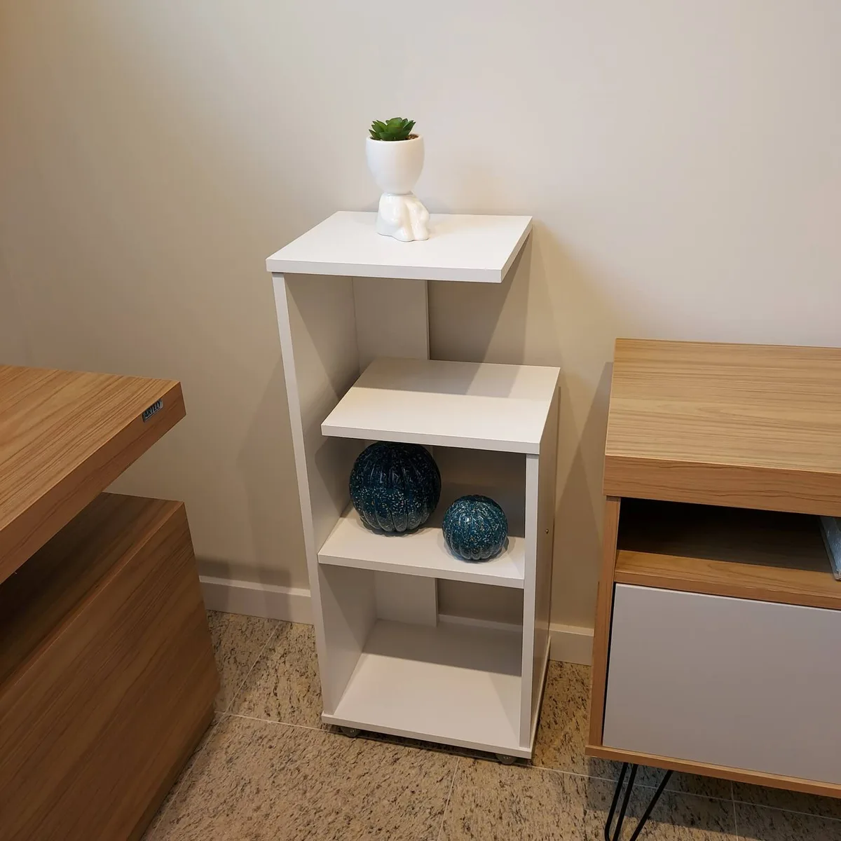 Mesa de Apoio Bis - Branco - 6 - Móveis Curitiba | Moveirama