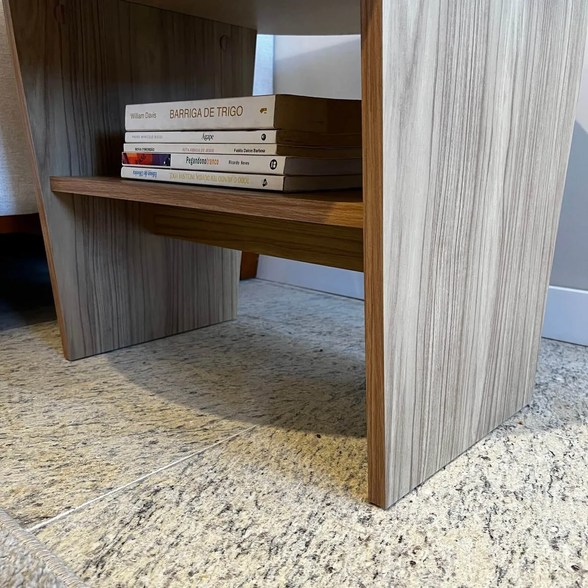 Mesa de Apoio Magnum - Carvalho - 6 - Móveis Curitiba | Moveirama