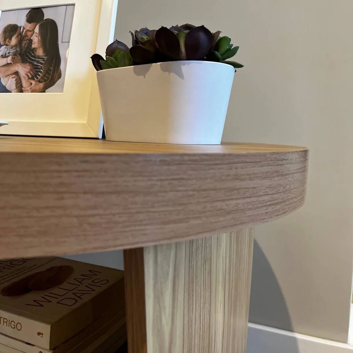 Mesa de Apoio Magnum - Carvalho - 7 - Móveis Curitiba | Moveirama