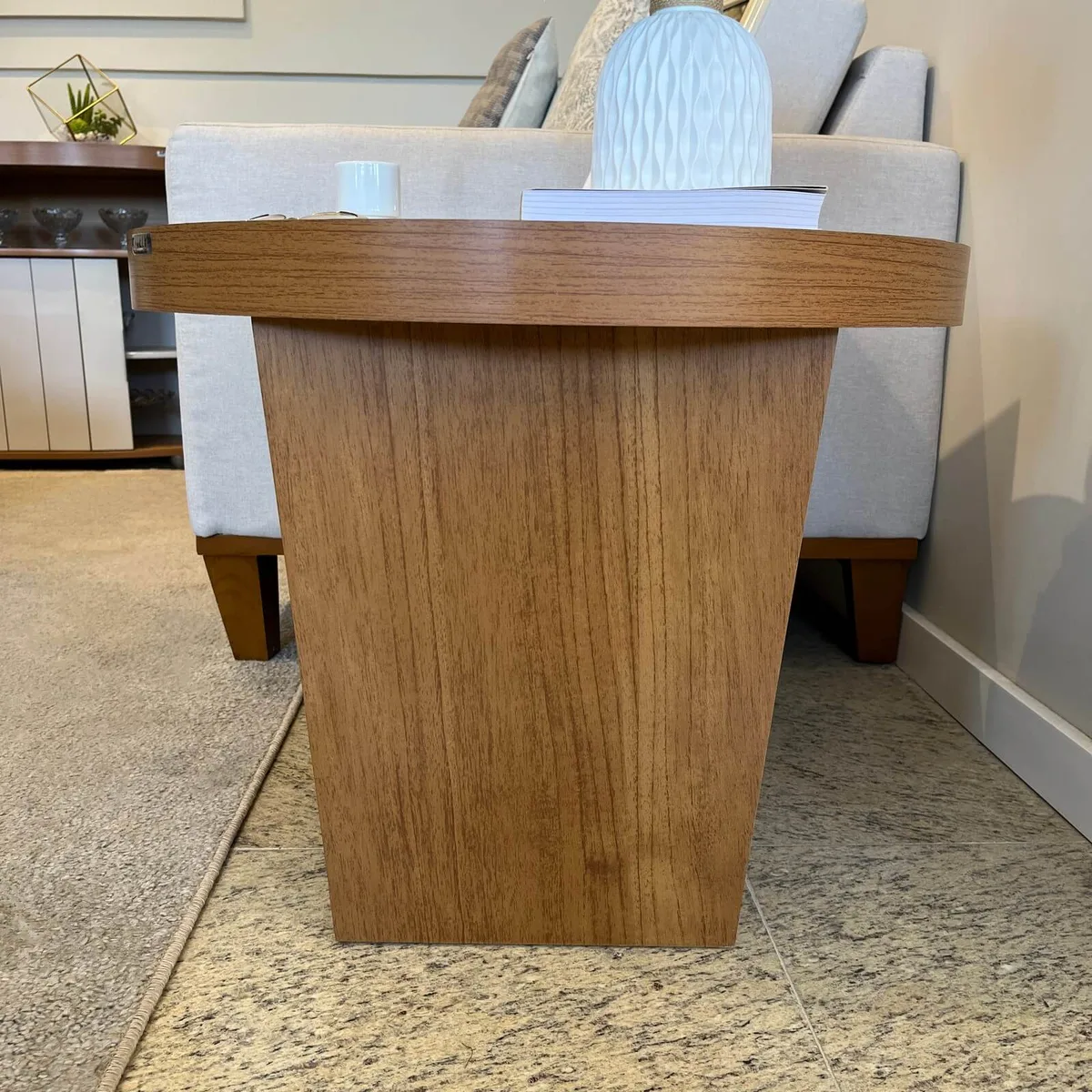 Mesa de Apoio Magnum - Cinamomo - 3 - Móveis Curitiba | Moveirama