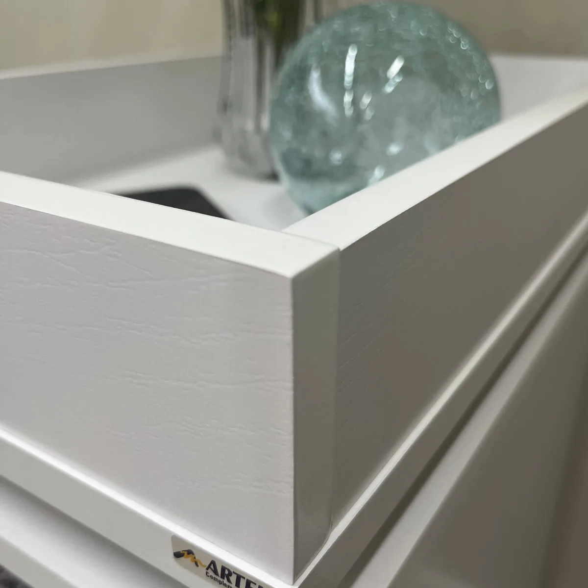 Mesa de Apoio Olivia - Branco - 4 - Móveis Curitiba | Moveirama