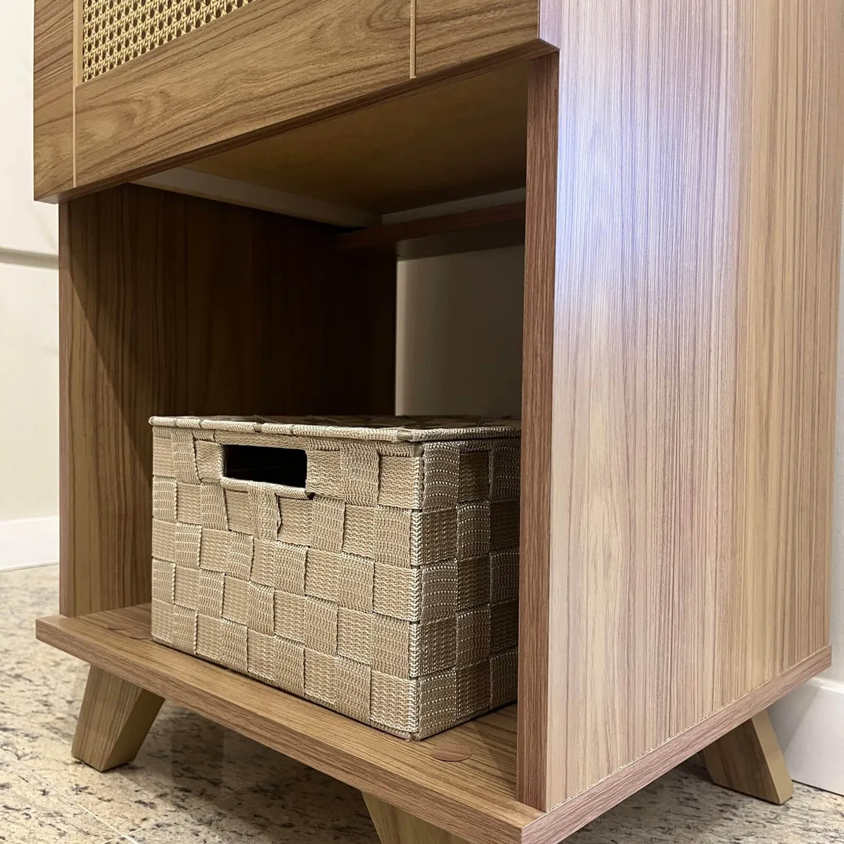 Mesa de Apoio Trama - Carvalho - 9 - Móveis Curitiba | Moveirama