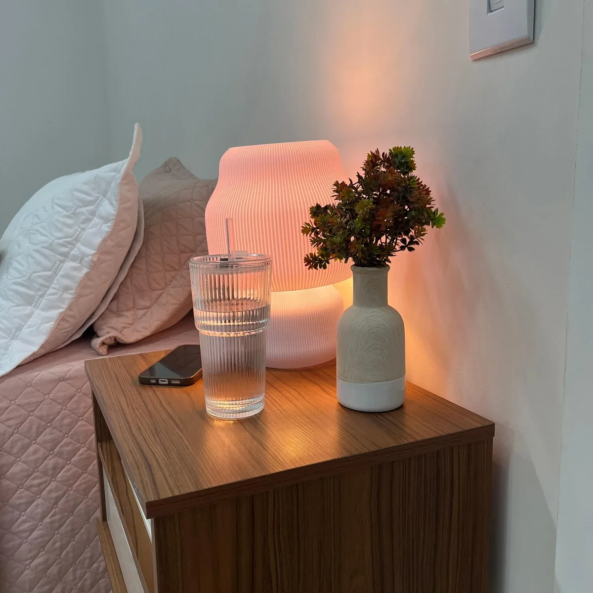 Mesa de Apoio Vip - Cedro C / Off White - 5 - Móveis Curitiba | Moveirama