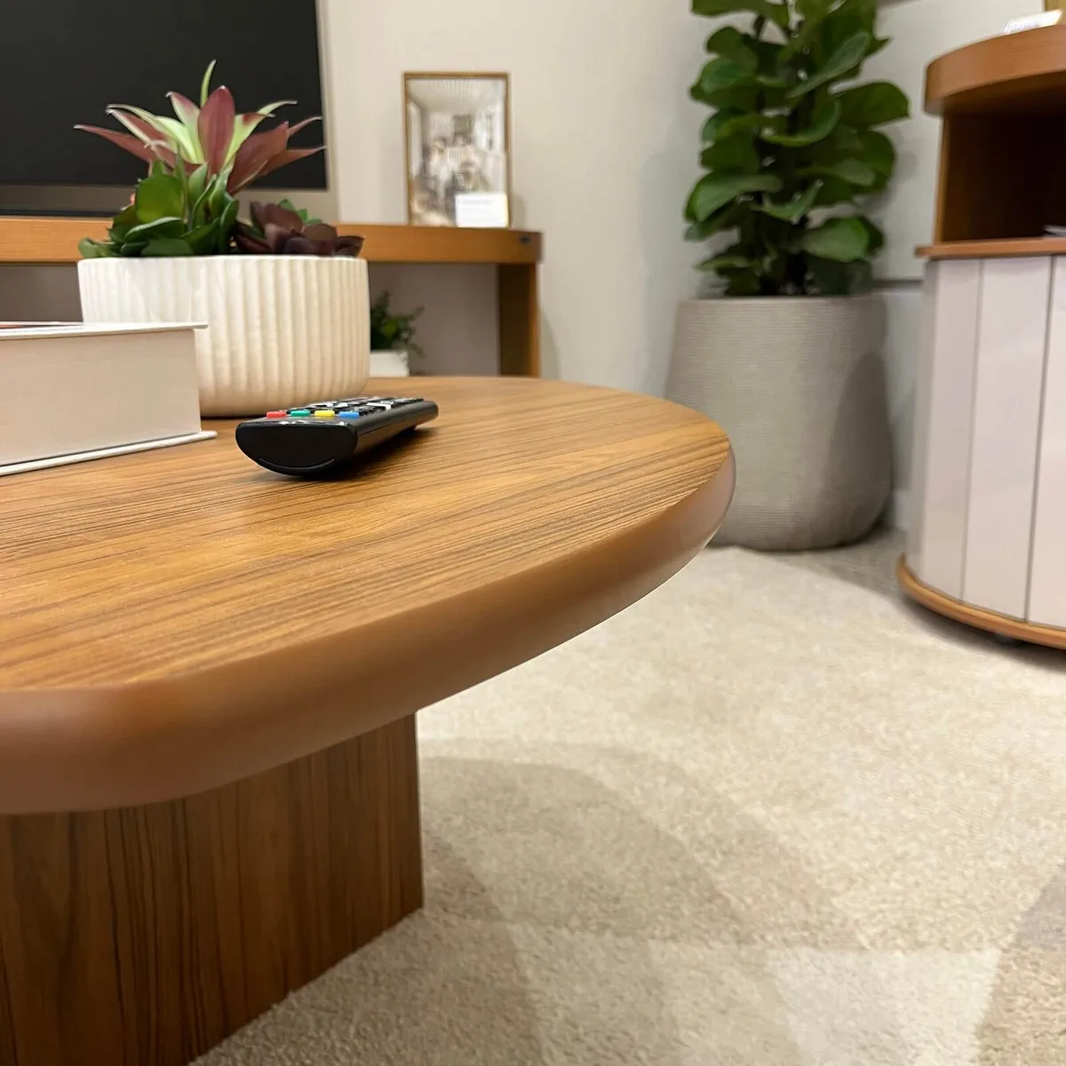 Mesa de Centro Delta - Cedro - 5 - Móveis Curitiba | Moveirama