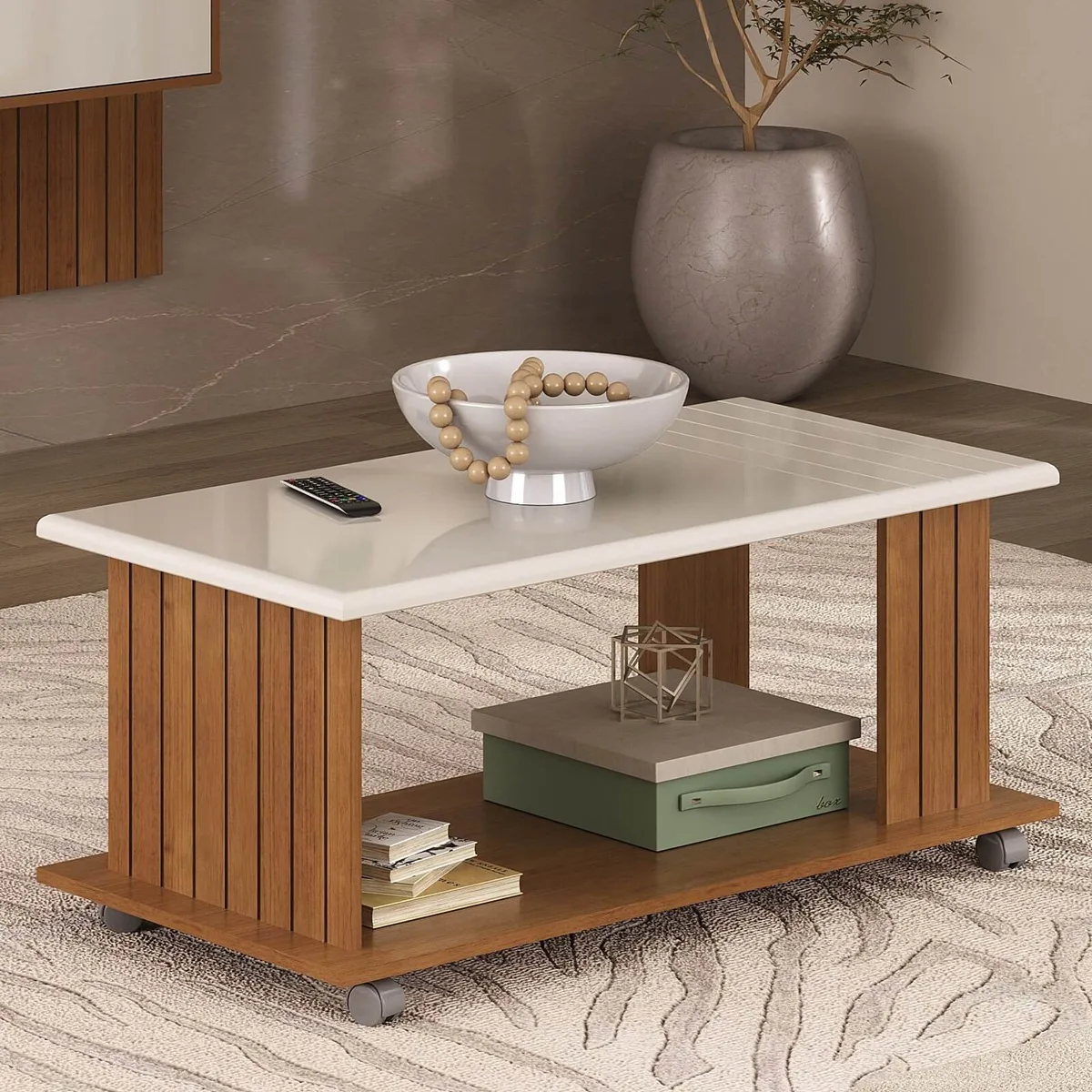 Mesa de Centro Mila - Cinamomo C / Off White