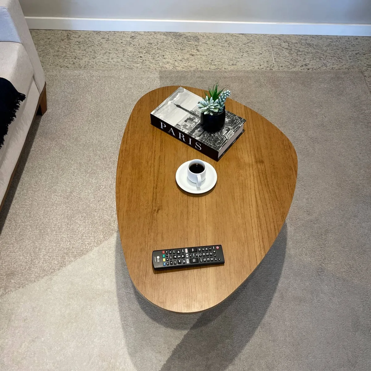 Mesa de Centro Prime - Cinamomo C /  Off White - 6 - Móveis Curitiba | Moveirama