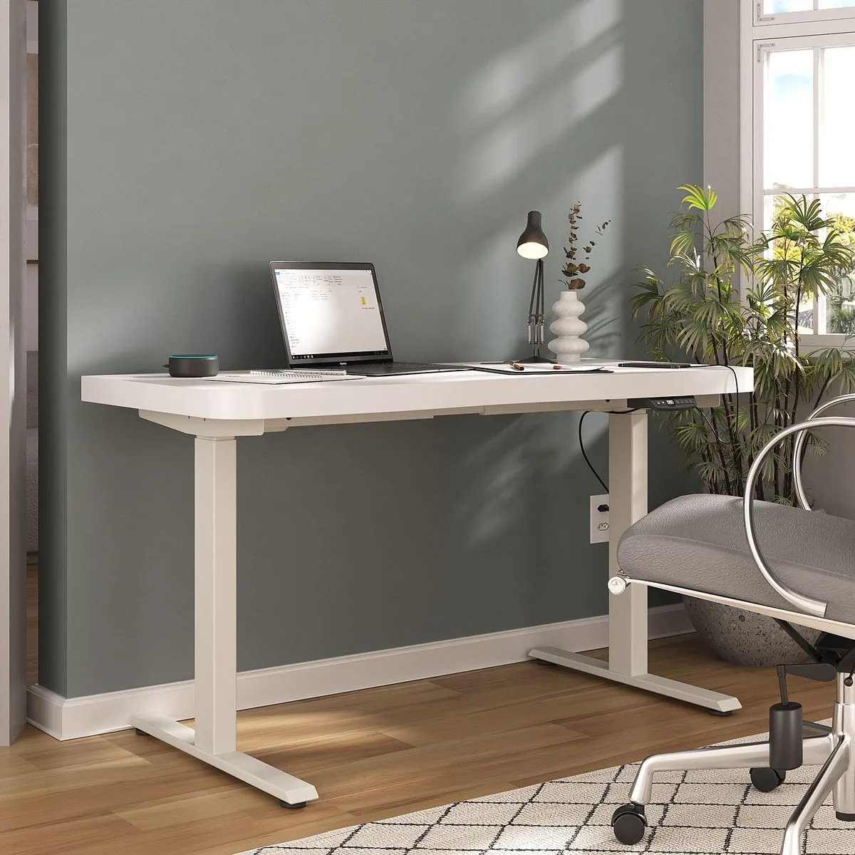 Mesa com Regulagem de Altura Premium - Branco