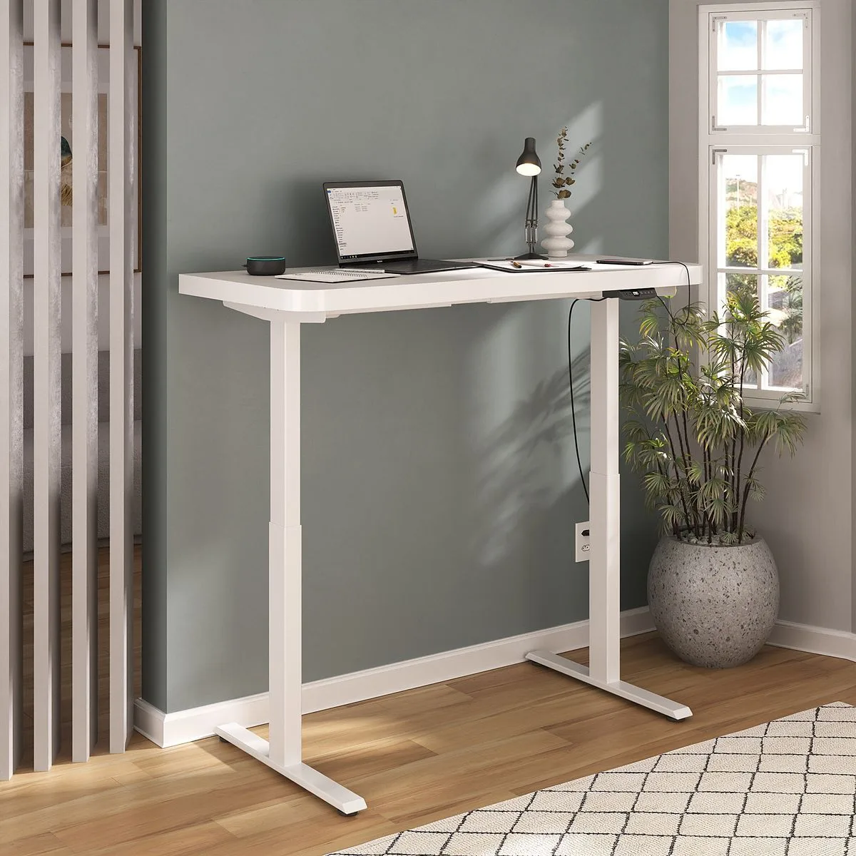 Mesa com Regulagem de Altura Premium - Branco