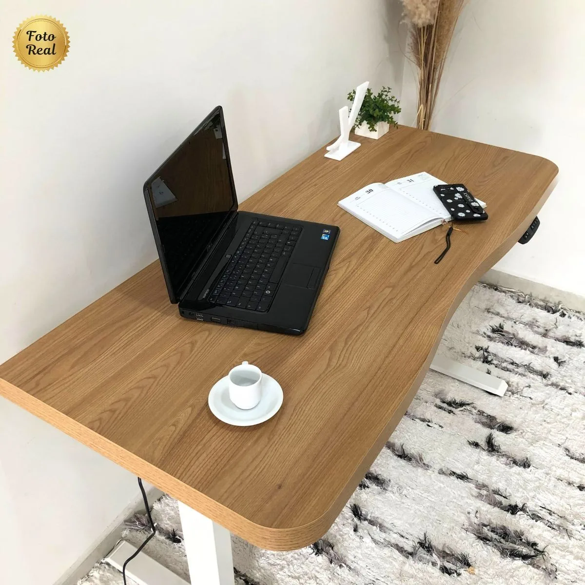 Mesa com Regulagem de Altura Premium - Olmo