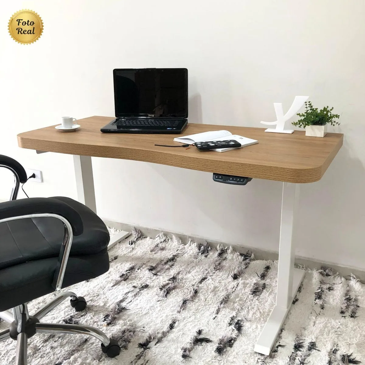 Mesa com Regulagem de Altura Premium - Olmo