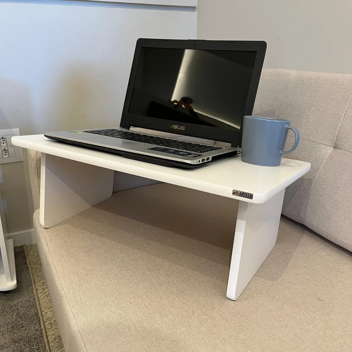 Mesa para Notebook Tampo Portátil - Branco - 6 - Móveis Curitiba | Moveirama