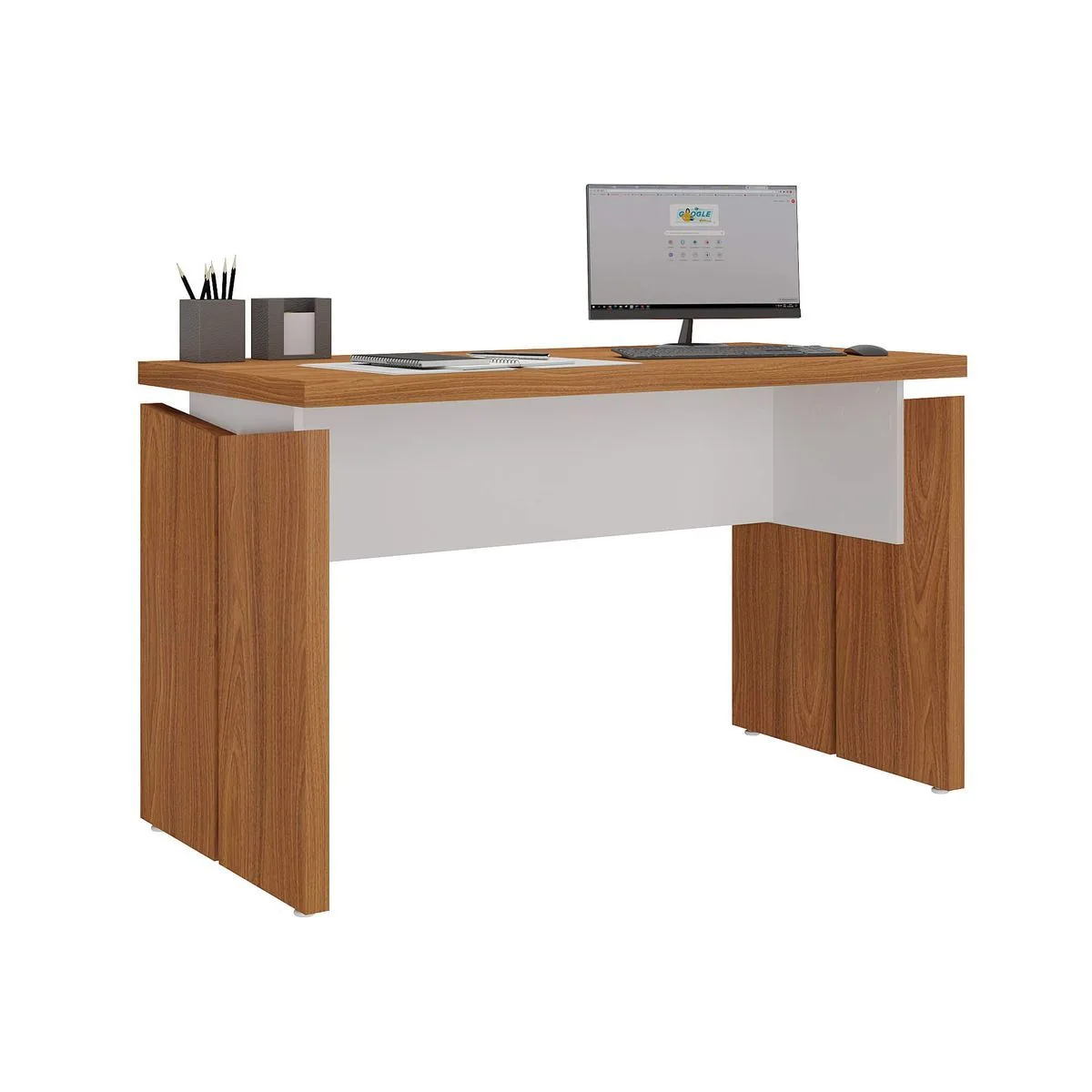 Mesa Operacional 1250 - Y37 - Freijó/Branco