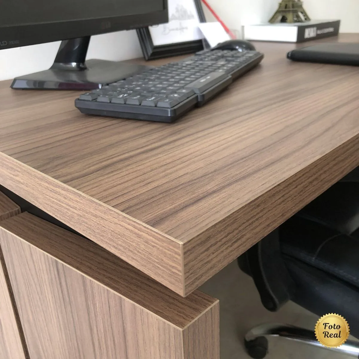 Mesa Operacional 1250 - Y37 - Nogal/Preto