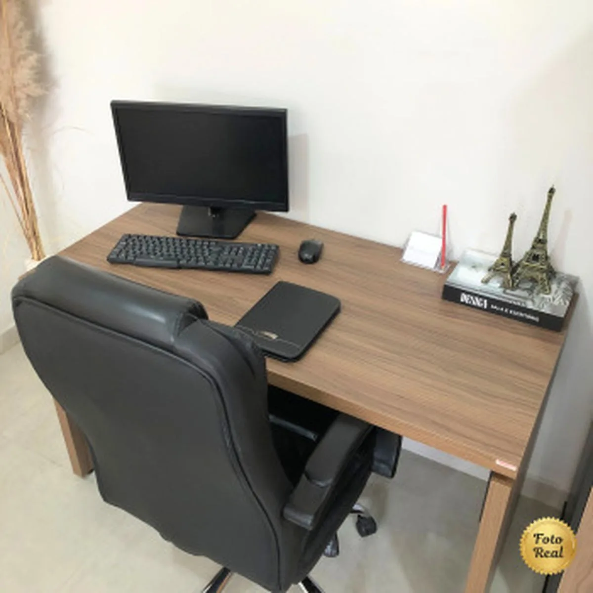 Mesa Operacional 1250 - Y37 - Nogal/Preto