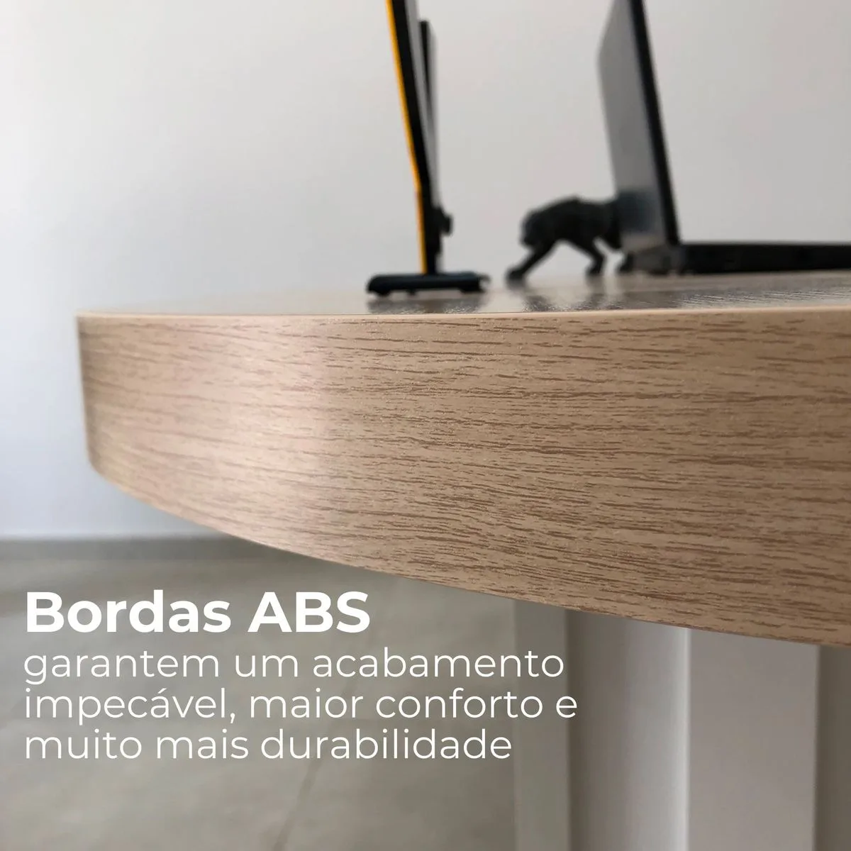 Mesa Tamburaro Organic - Carvalho/Branco