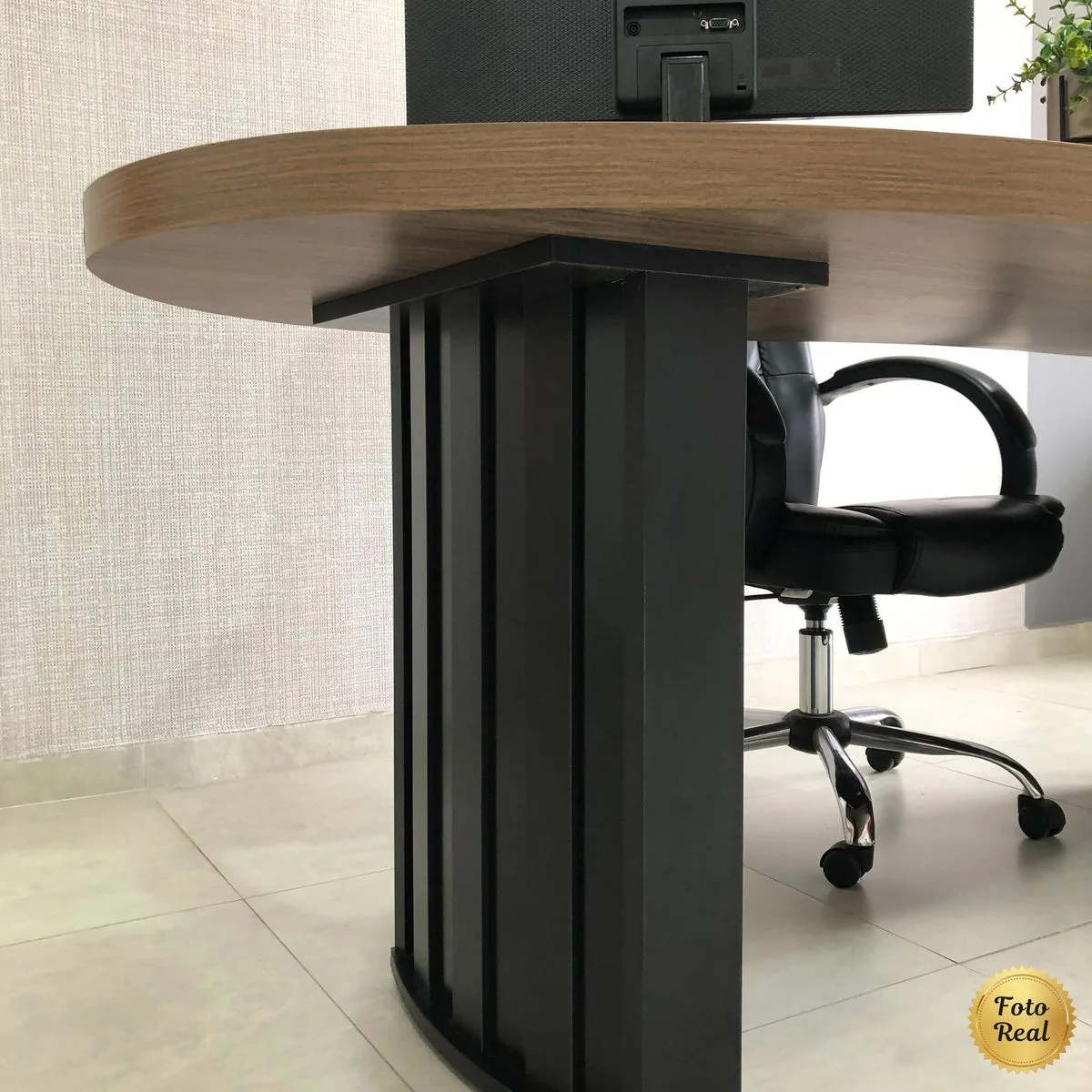 Mesa Tamburaro Organic - Nogal/Preto