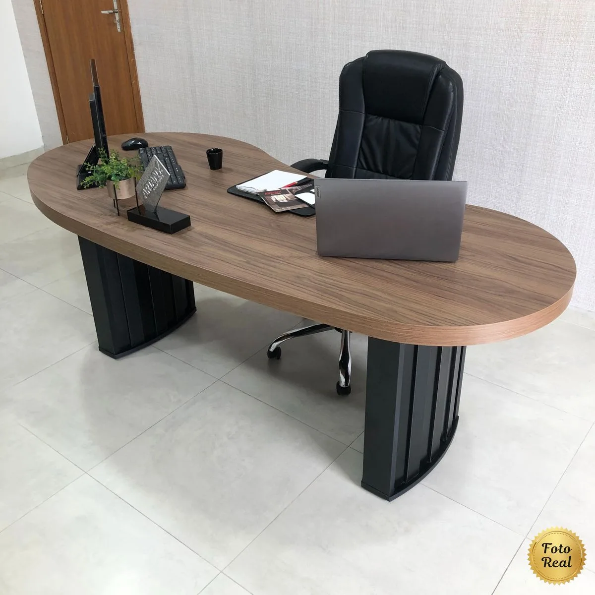 Mesa Tamburaro Organic - Nogal/Preto