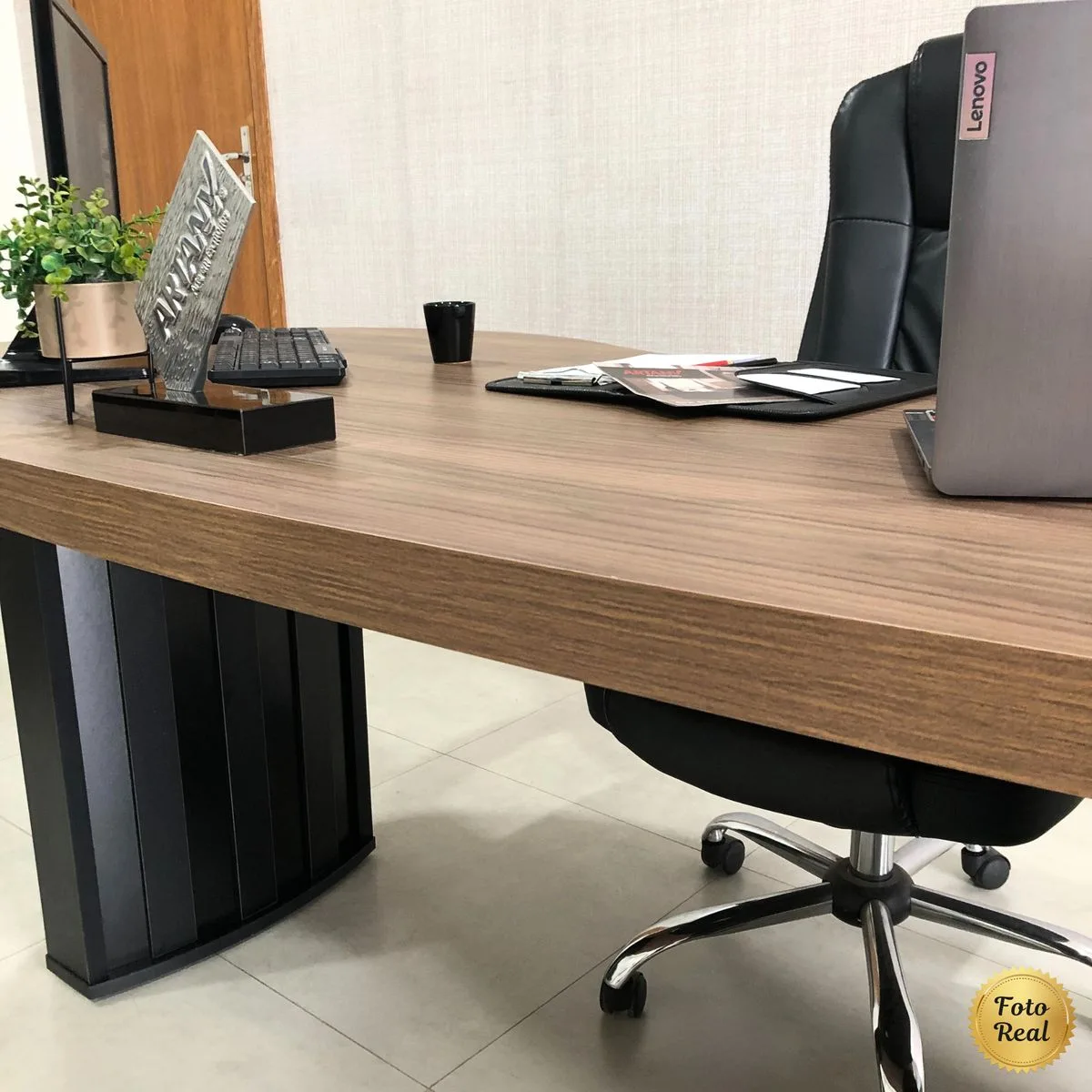 Mesa Tamburaro Organic - Nogal/Preto