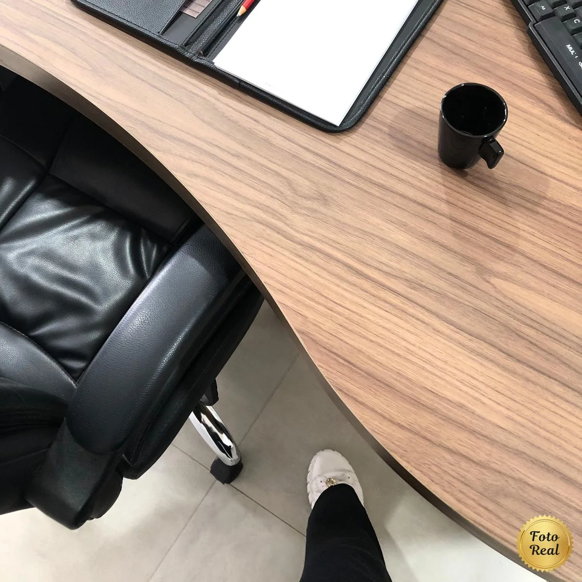 Mesa Tamburaro Organic - Nogal/Preto