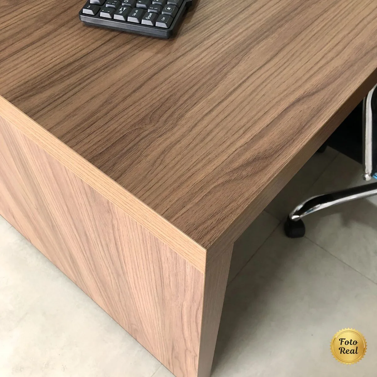 Mesa Tamburato 1600 - Nogal/Preto