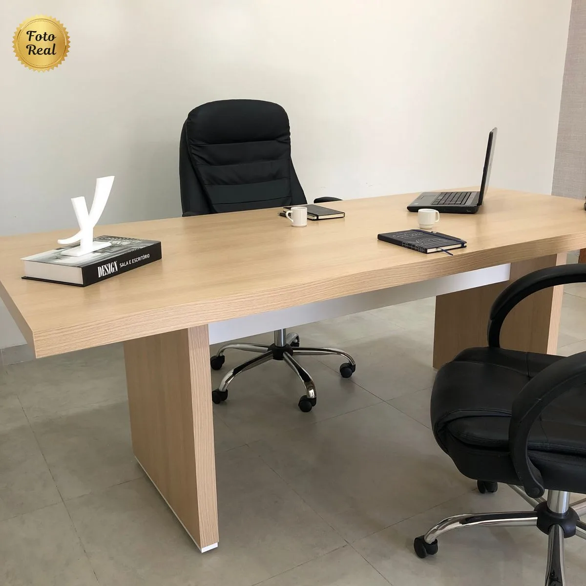 Mesa Tamburato 2000 - Carvalho/Branco