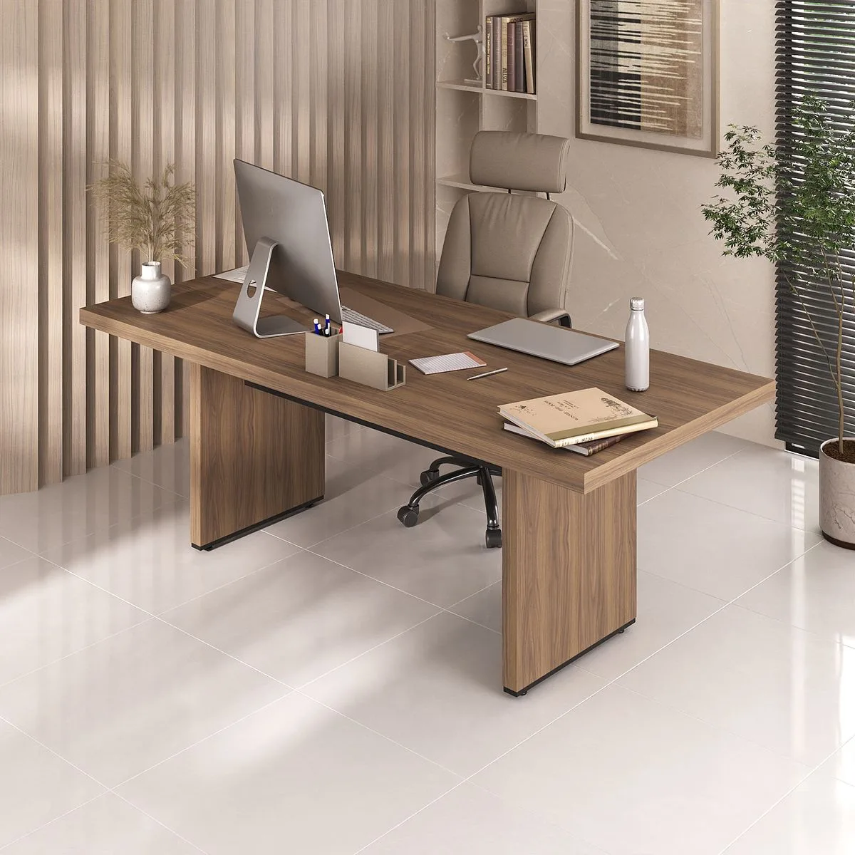 Mesa Tamburato 2000 - Nogal/Preto