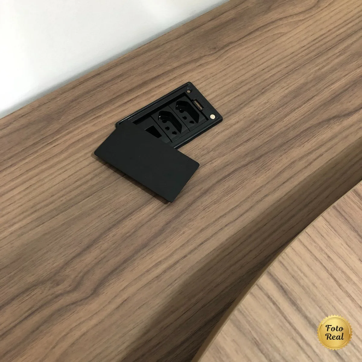 Mesa Tamburato Presidente - Nogal/Preto - 11