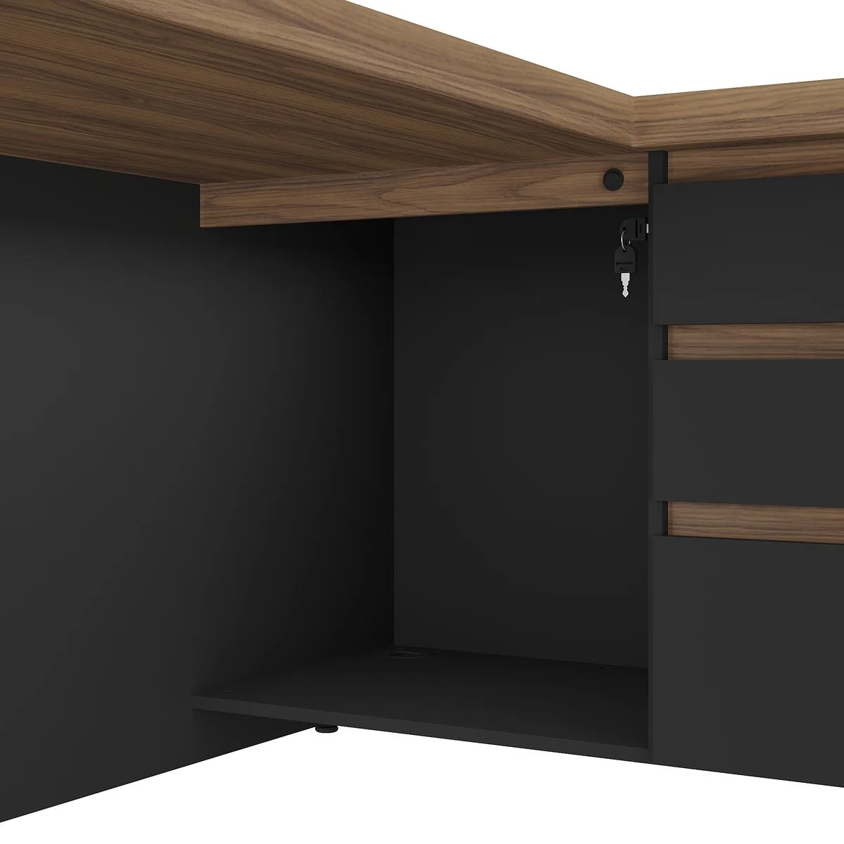 Mesa Tamburato Supreme Ld - Nogal/Preto