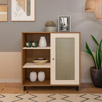 Buffet Charlotte cinamomo e off white com pronta entrega em Curitiba | Moveirama